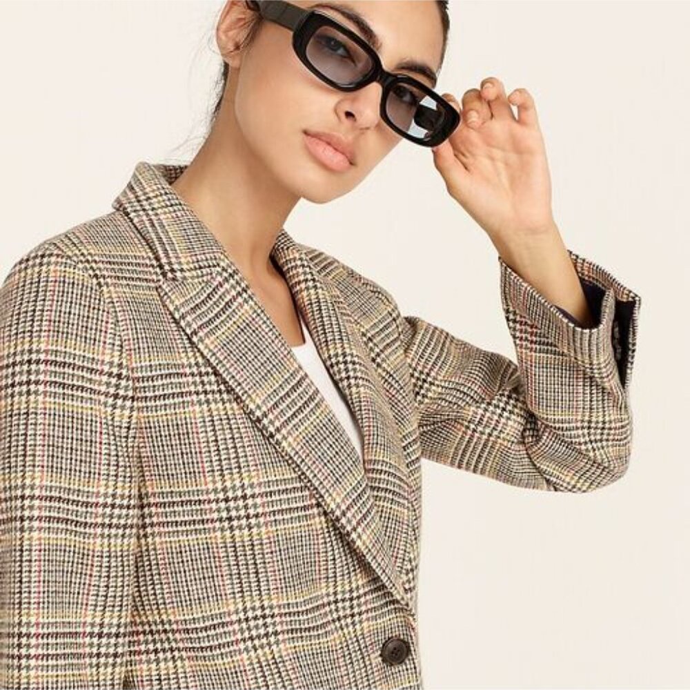 J.Crew Sommerset Blazer in Glen Plaid English Wool